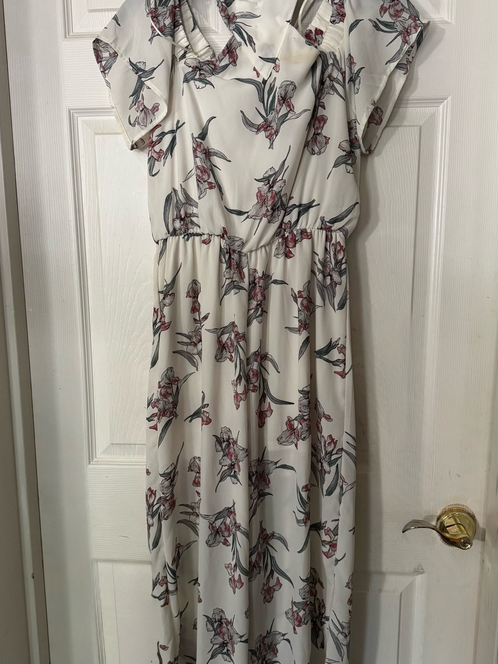 Sienna Sky Ivory Floral Romper